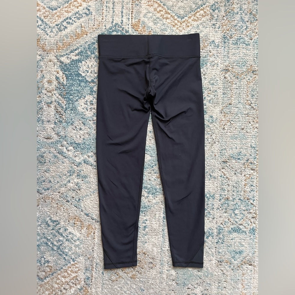 [Noli Yoga] Black Low Rise 7/8 Leggings- M - Picture 2 of 6